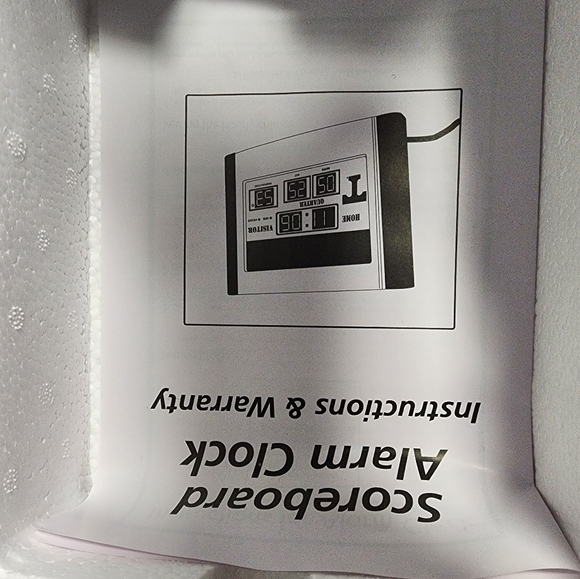 OSU Scoreboard Alarm Clock - Picture 6 of 6